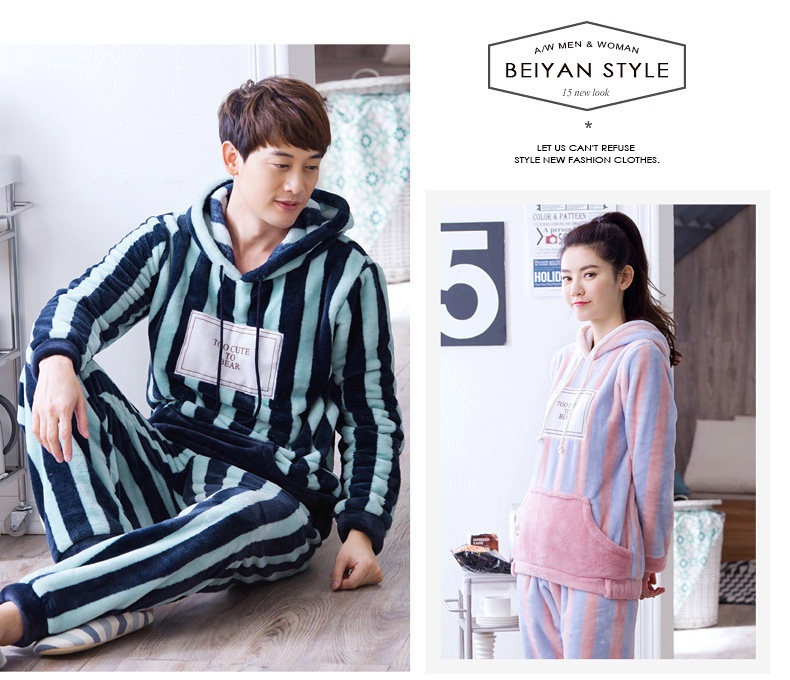 Pyjama mixte en Polyester Polyester  à manches longues - Ref 3005184 Image 13