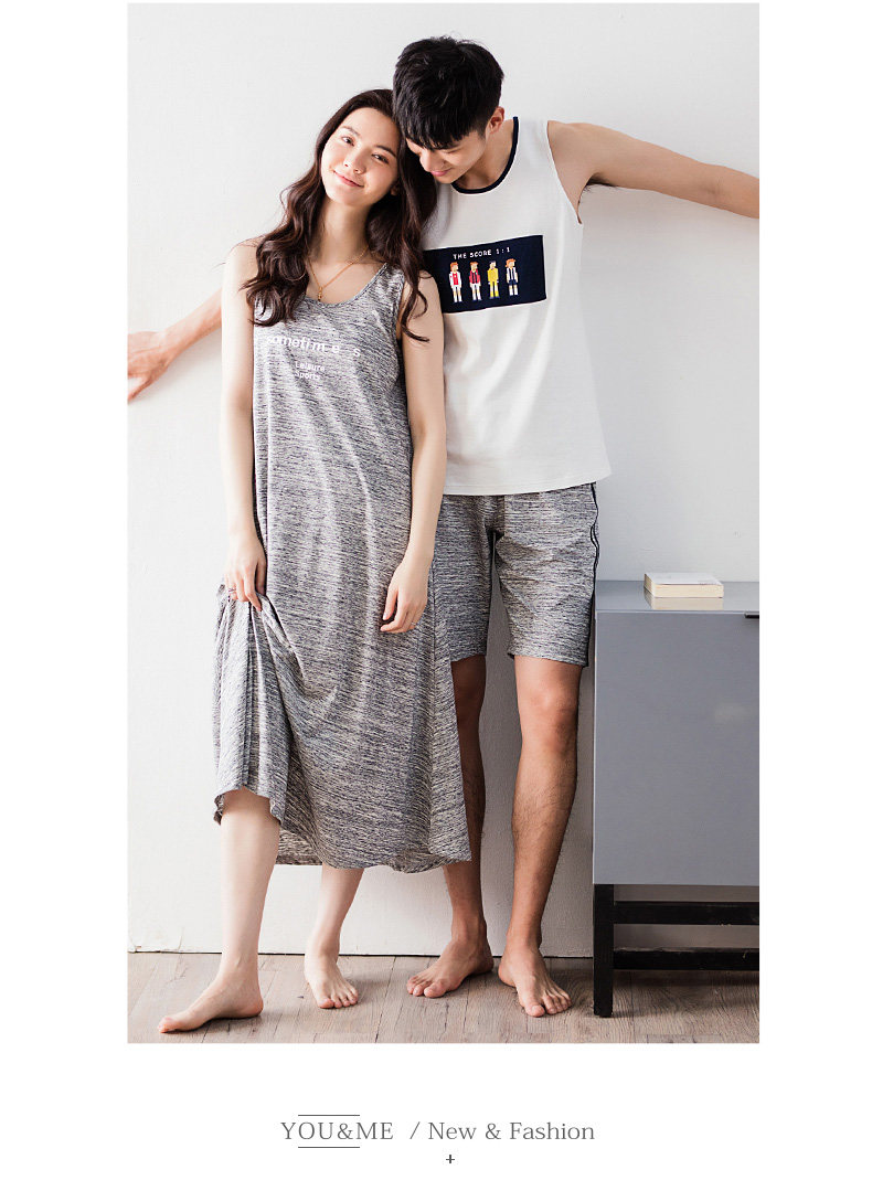 Pyjama mixte en Coton à sans manches - Ref 3005216 Image 12