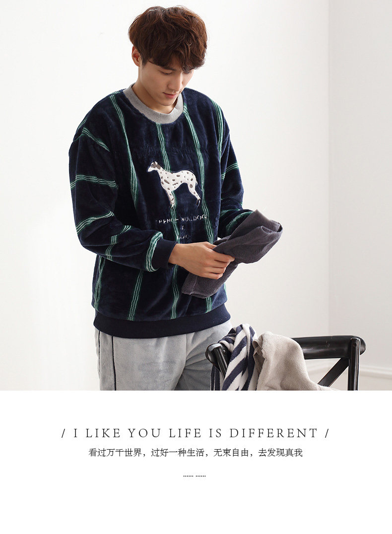 Pyjama mixte en Polyester Polyester  à manches longues - Ref 3005087 Image 11