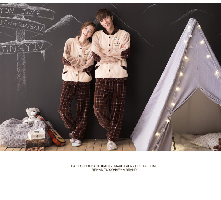 Pyjama mixte en Polyester Polyester  à manches longues - Ref 3005226 Image 8