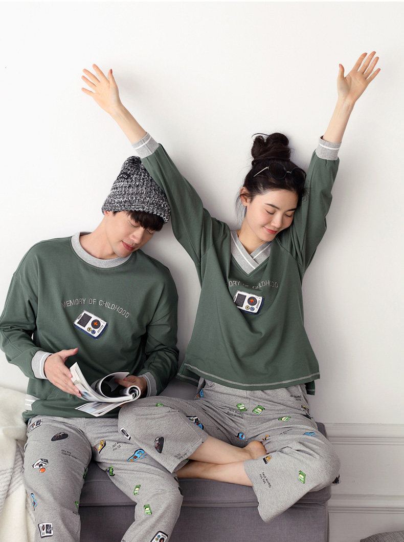 Pyjama mixte en Coton à manches longues - Ref 3005167 Image 14