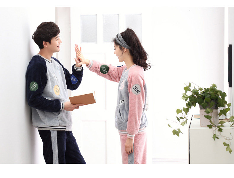 Pyjama mixte en Polyester Polyester  à manches longues - Ref 3005168 Image 12