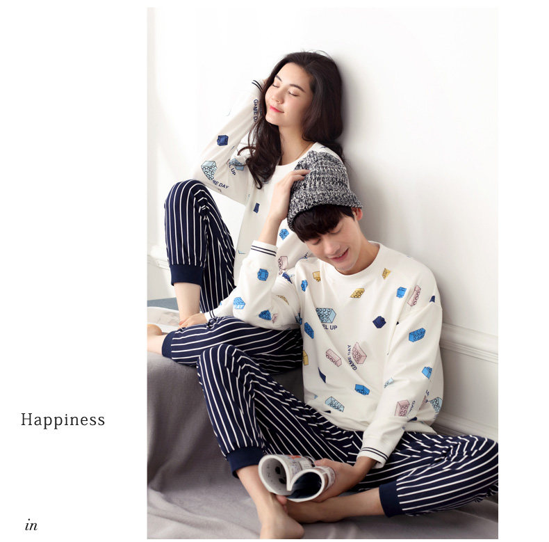 Pyjama mixte en Coton à manches longues - Ref 3005248 Image 10