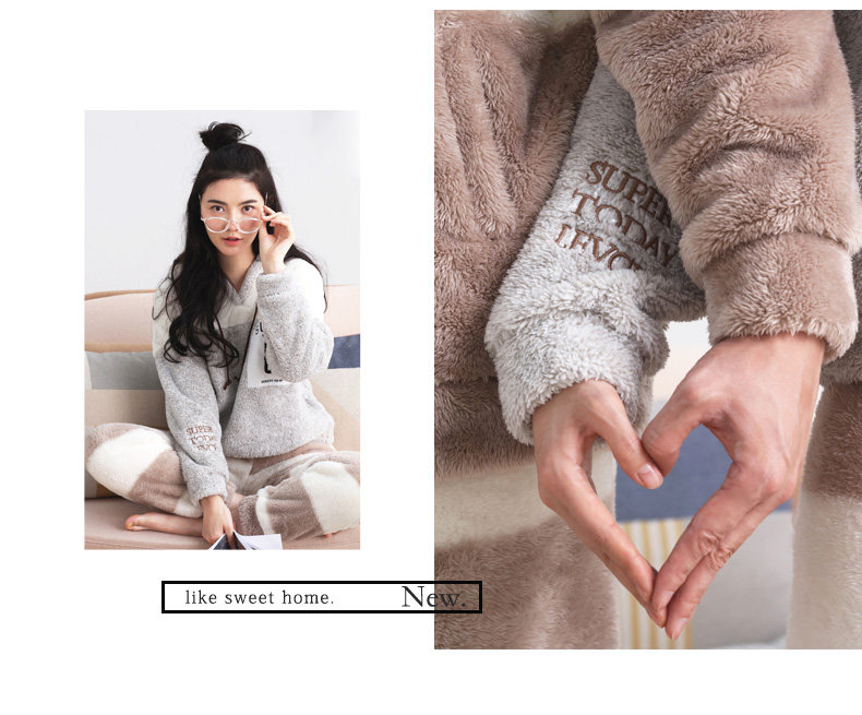 Pyjama mixte en Polyester Polyester  à manches longues - Ref 3005071 Image 9