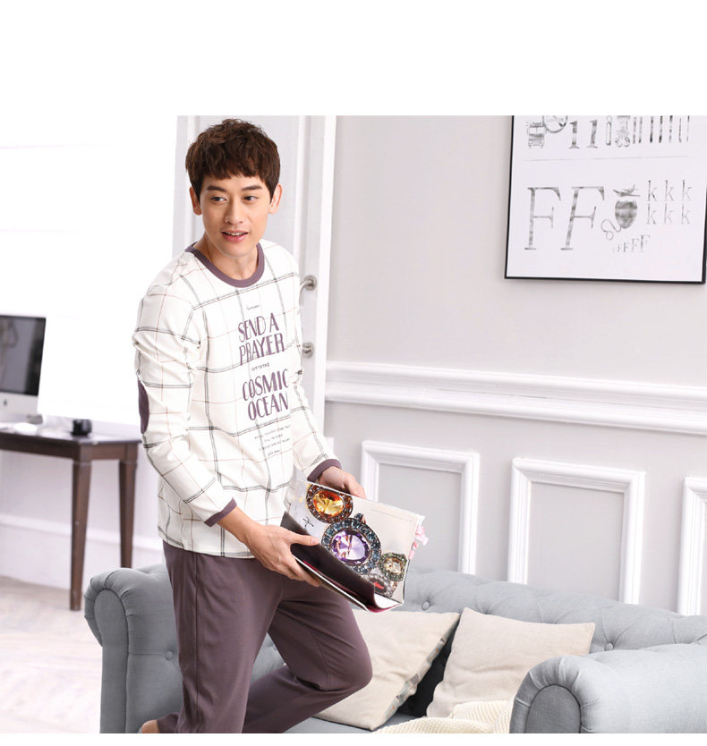 Pyjama mixte en Coton à manches longues - Ref 3005241 Image 14