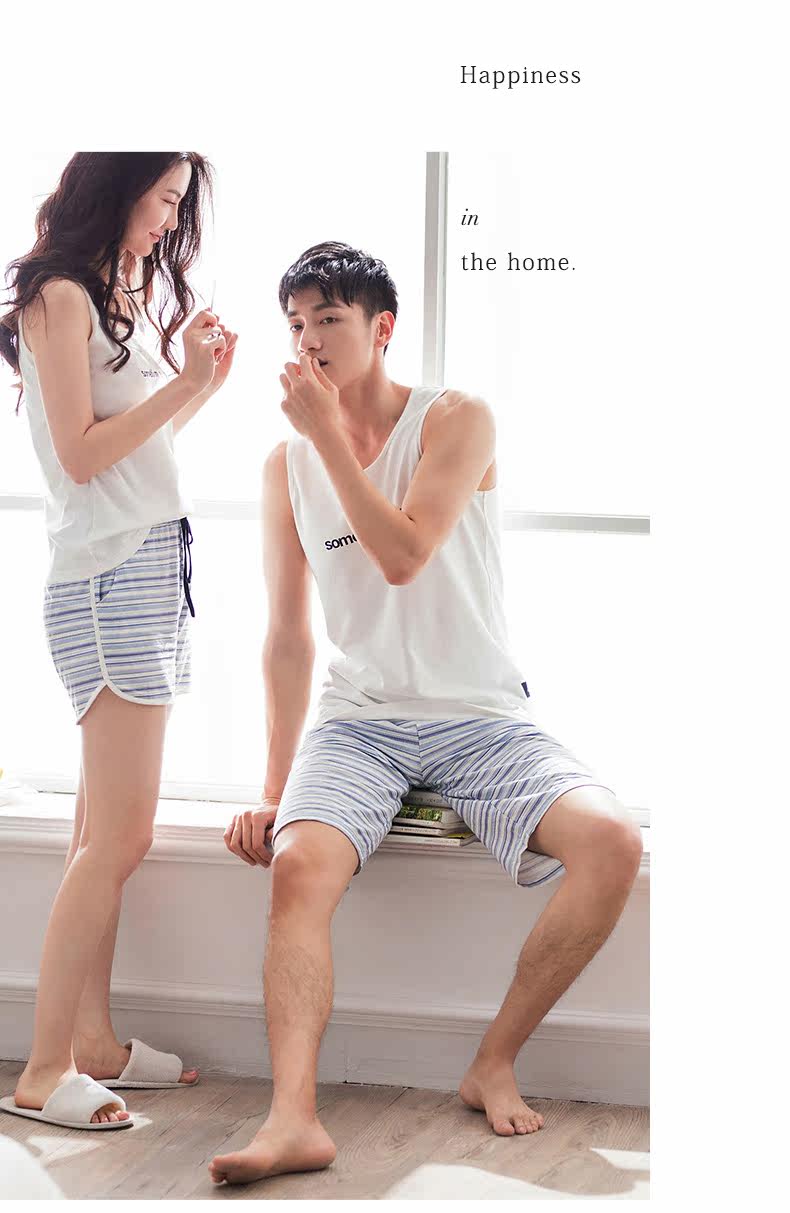 Pyjama mixte en Coton à sans manches - Ref 3005197 Image 13