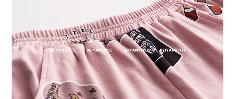 Pyjama mixte en Coton à manche courte - Ref 3005133 Image 27