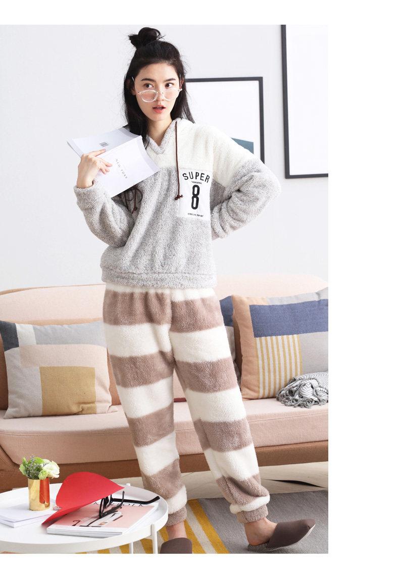 Pyjama mixte en Polyester Polyester  à manches longues - Ref 3005071 Image 13