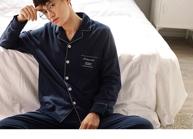 Pyjama mixte en Coton à manches longues - Ref 3005082 Image 16