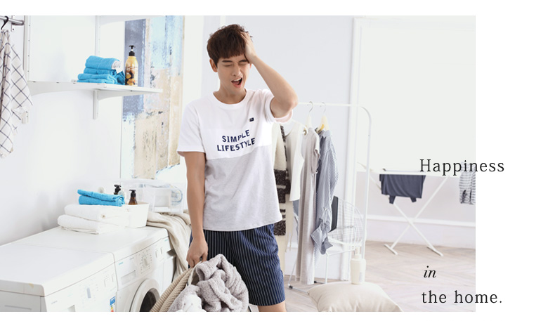 Pyjama mixte en Coton à manche courte - Ref 3005193 Image 21