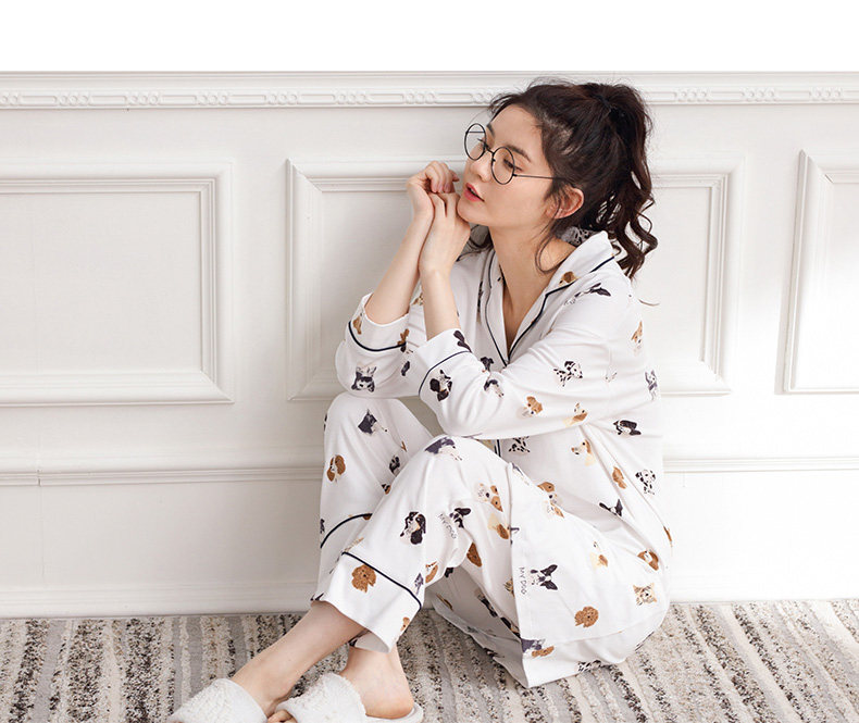 Pyjama mixte en Coton à manches longues - Ref 3005144 Image 9