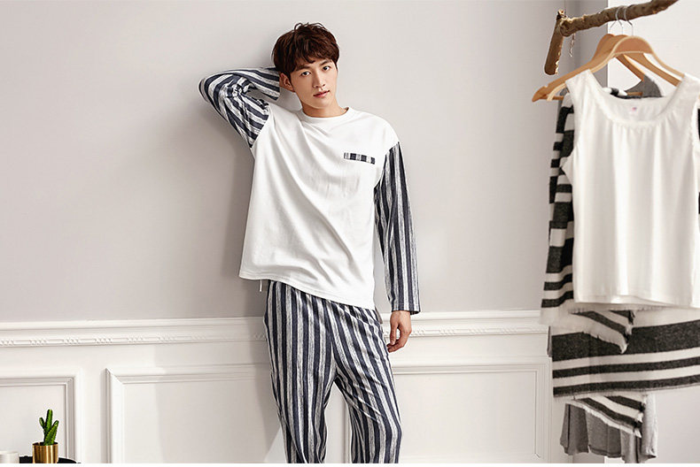 Pyjama mixte en Coton à manches longues - Ref 3005114 Image 18