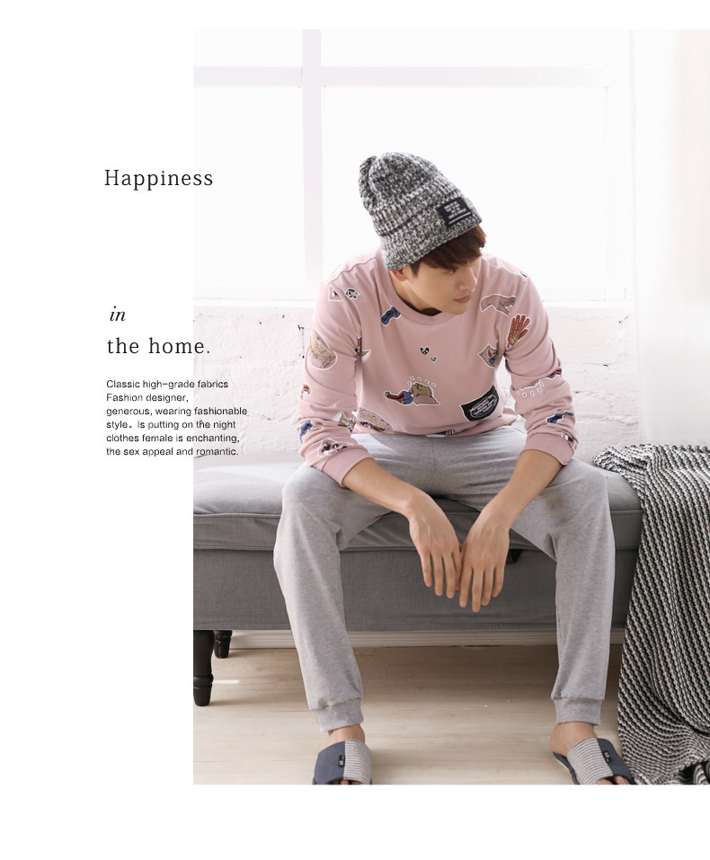 Pyjama mixte en Coton à manches longues - Ref 3005127 Image 13