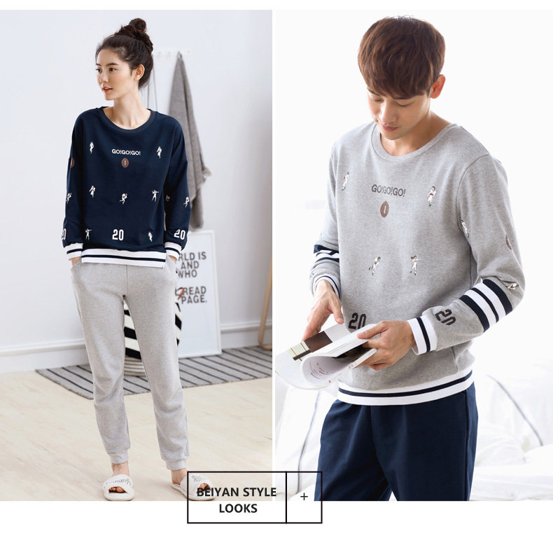 Pyjama mixte en Coton à manches longues - Ref 3005140 Image 18