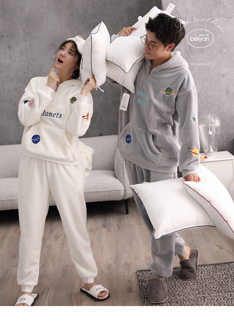 Pyjama mixte en Polyester Polyester  à manches longues - Ref 3005117 Image 7