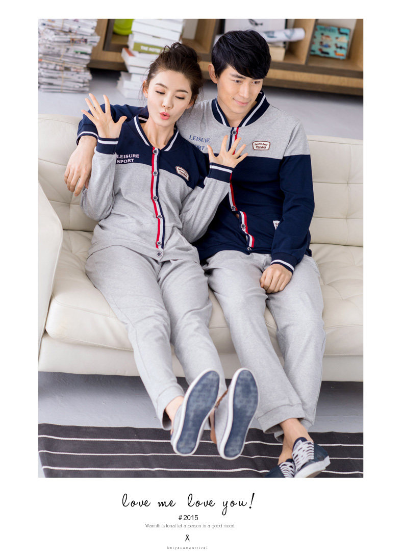 Pyjama mixte en Coton à manches longues - Ref 3005096 Image 8