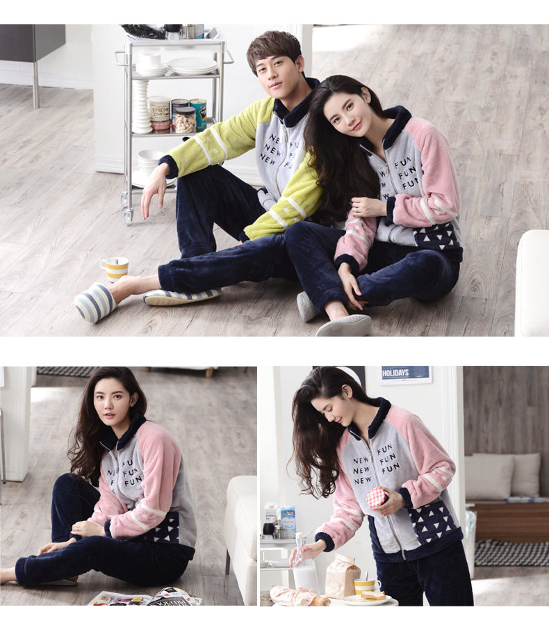 Pyjama mixte en Polyester Polyester  à manches longues - Ref 3005203 Image 8