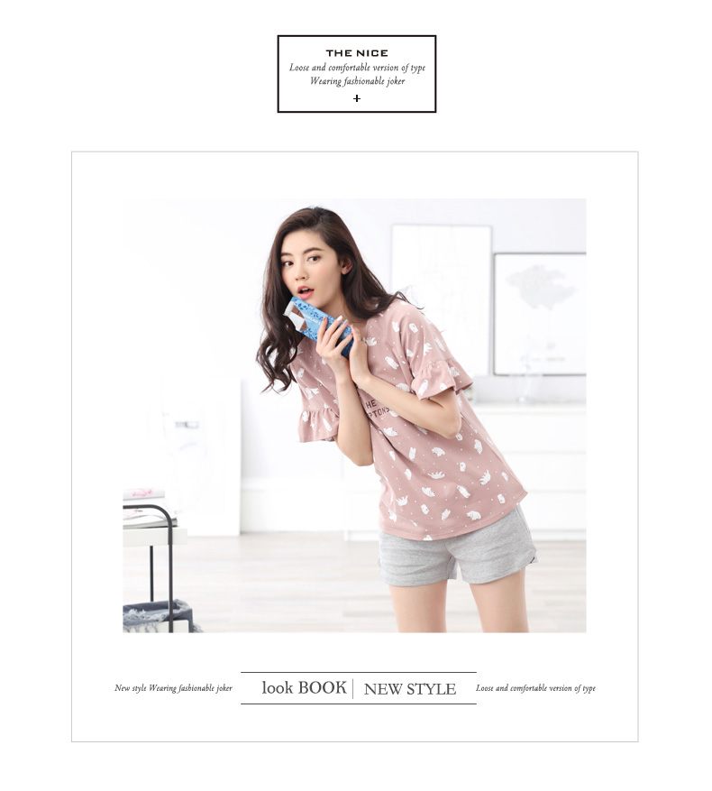 Pyjama mixte en Coton à manche courte - Ref 3005213 Image 32