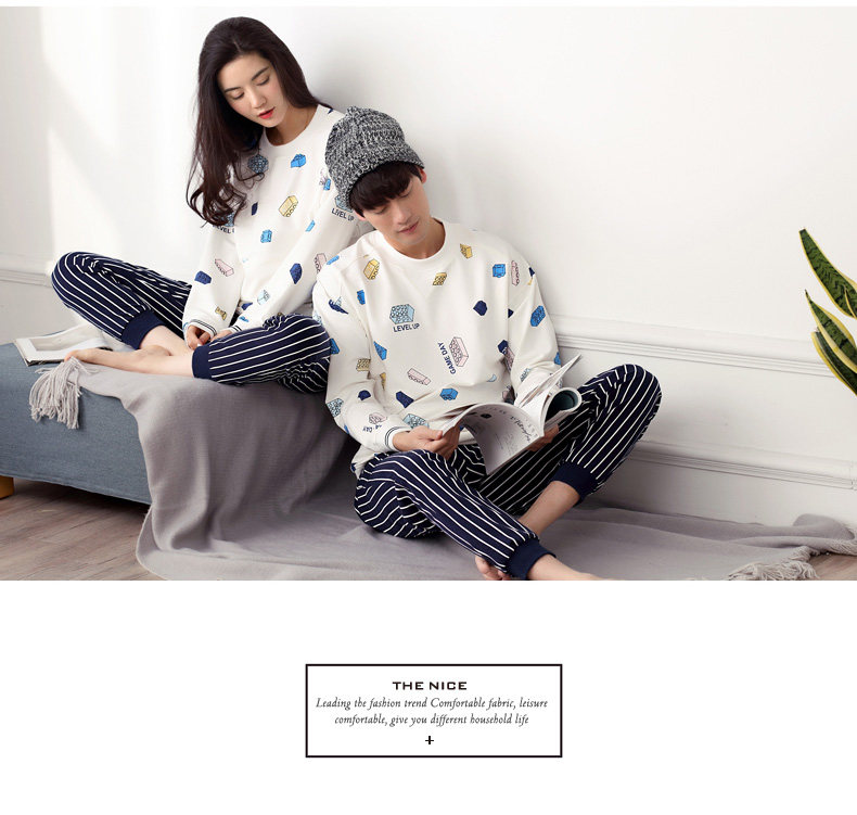 Pyjama mixte en Coton à manches longues - Ref 3005248 Image 13