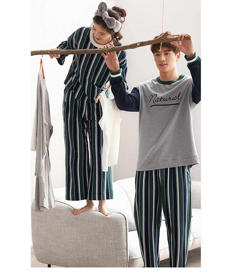 Pyjama mixte en Coton à manches longues - Ref 3005204 Image 18