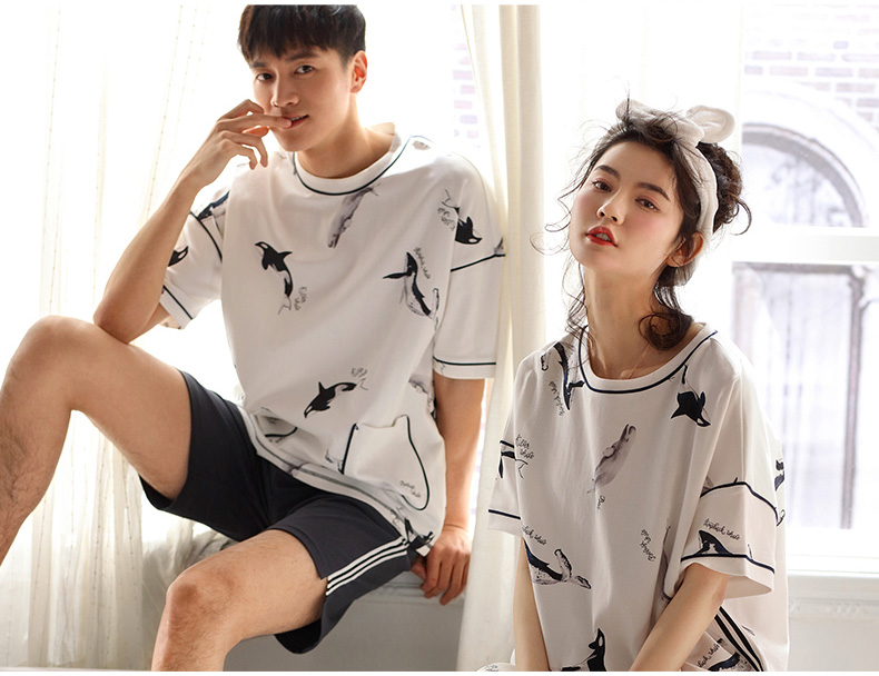 Pyjama mixte en Coton à manche courte - Ref 3005243 Image 19