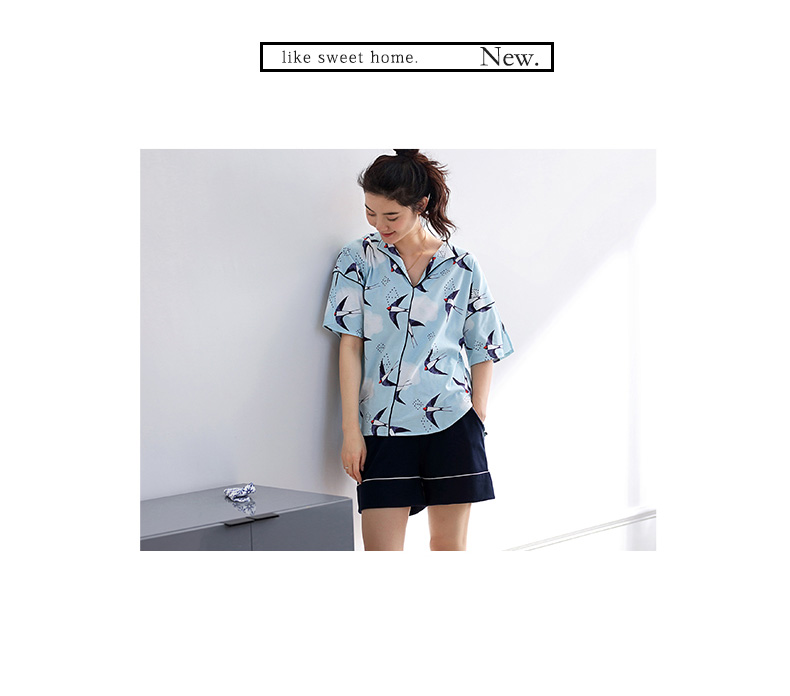 Pyjama mixte en Coton à manche courte - Ref 3005163 Image 8