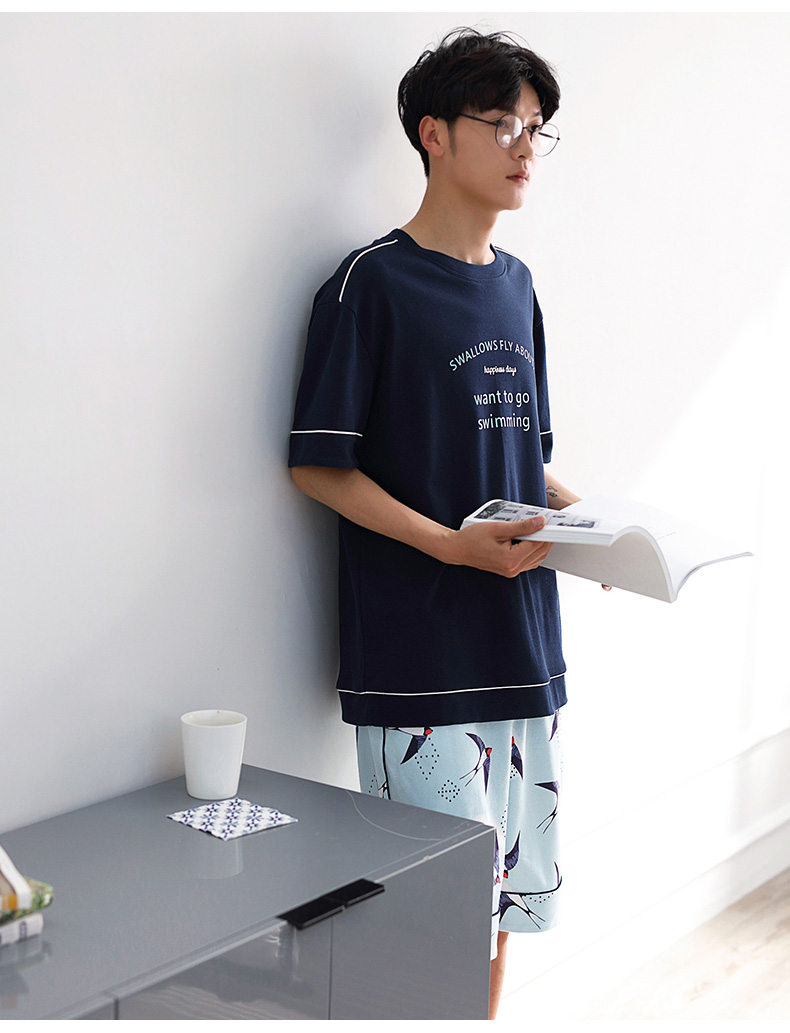 Pyjama mixte en Coton à manche courte - Ref 3005163 Image 37