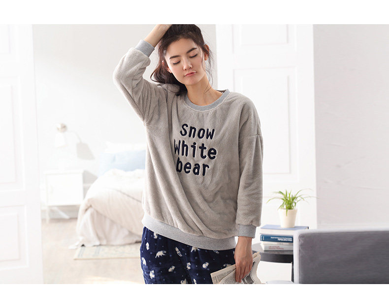 Pyjama mixte en Polyester Polyester  à manches longues - Ref 3005191 Image 14