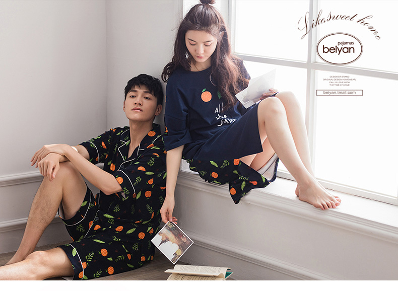 Pyjama mixte en Coton à manche courte - Ref 3005196 Image 7