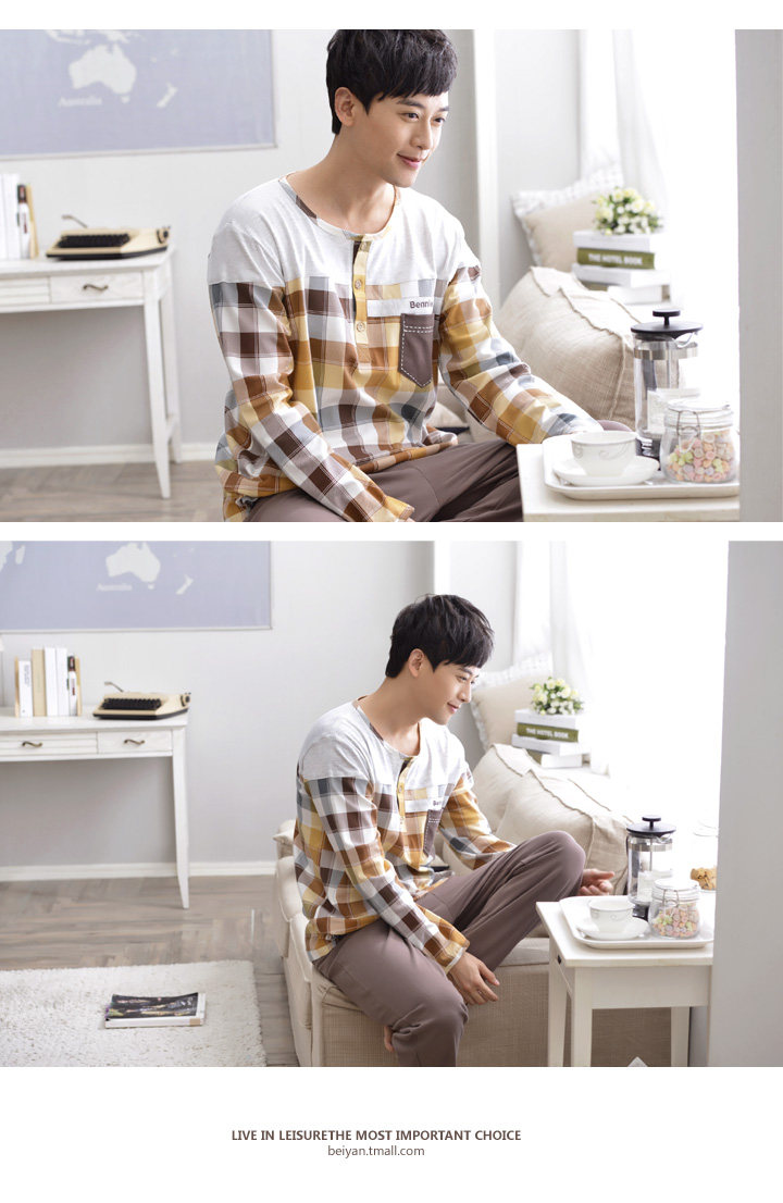 Pyjama mixte en Coton à manches longues - Ref 3005178 Image 7