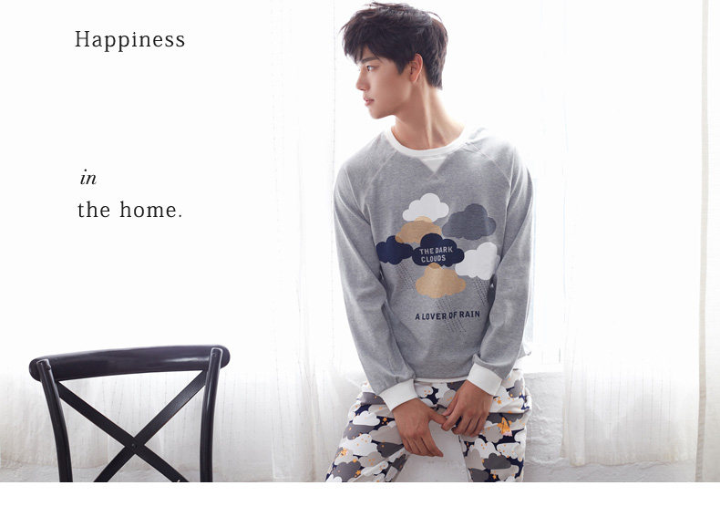 Pyjama mixte en Coton à manches longues - Ref 3005074 Image 18