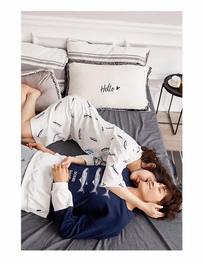 Pyjama mixte en Coton à manches longues - Ref 3005084 Image 12