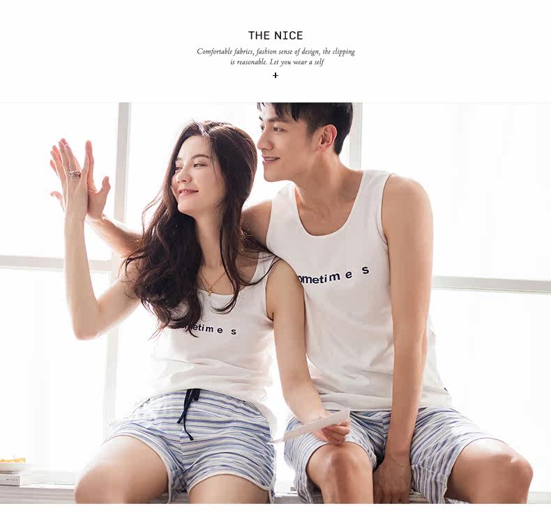 Pyjama mixte en Coton à sans manches - Ref 3005197 Image 19