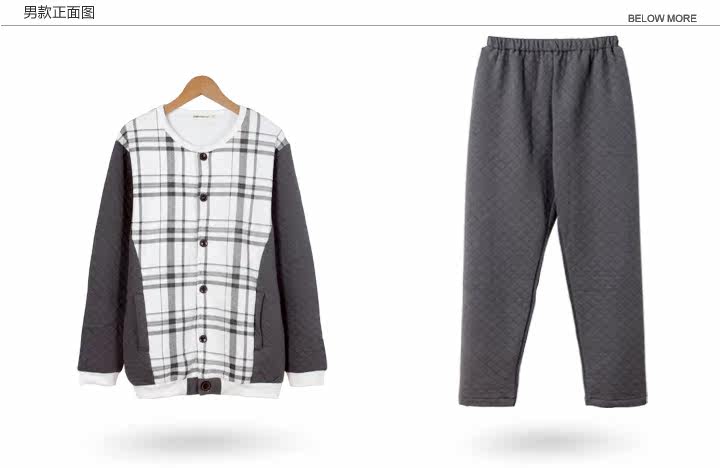 Pyjama mixte en Coton à manches longues - Ref 3005115 Image 13