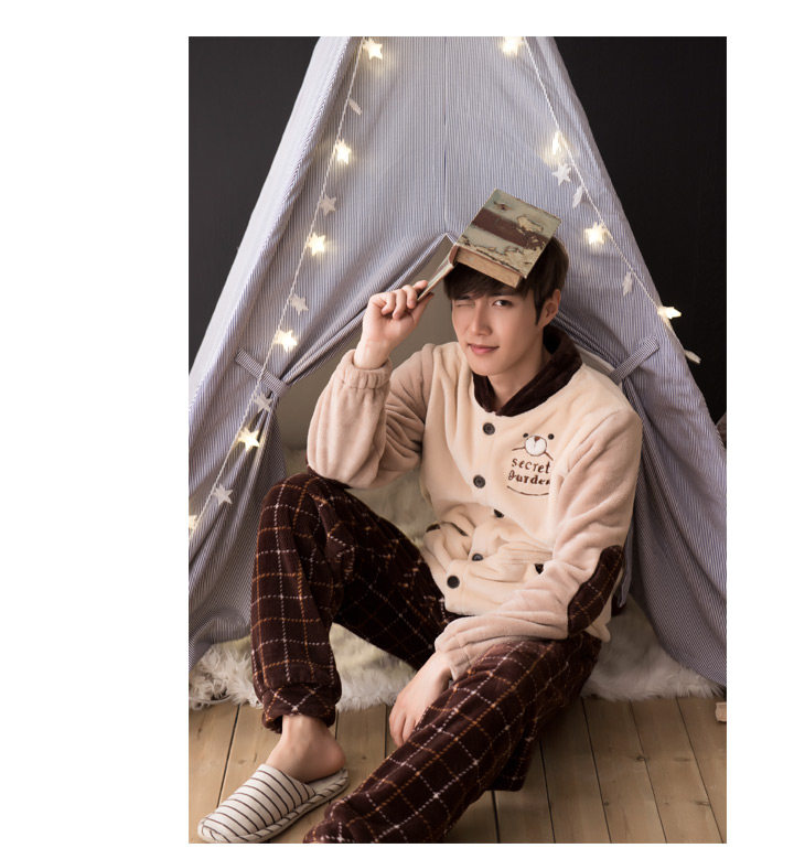 Pyjama mixte en Polyester Polyester  à manches longues - Ref 3005226 Image 9