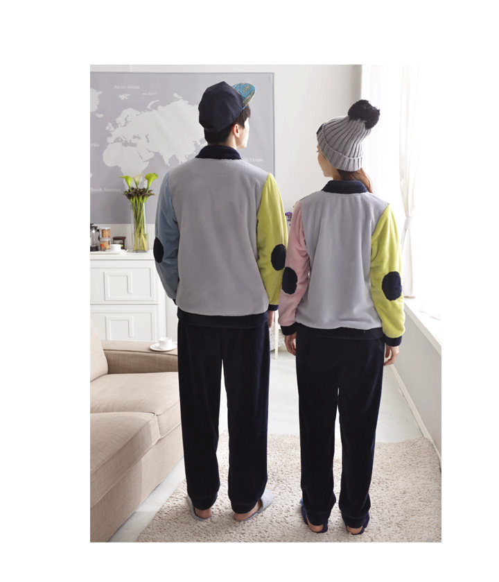 Pyjama mixte en Polyester Polyester  à manches longues - Ref 3005227 Image 12