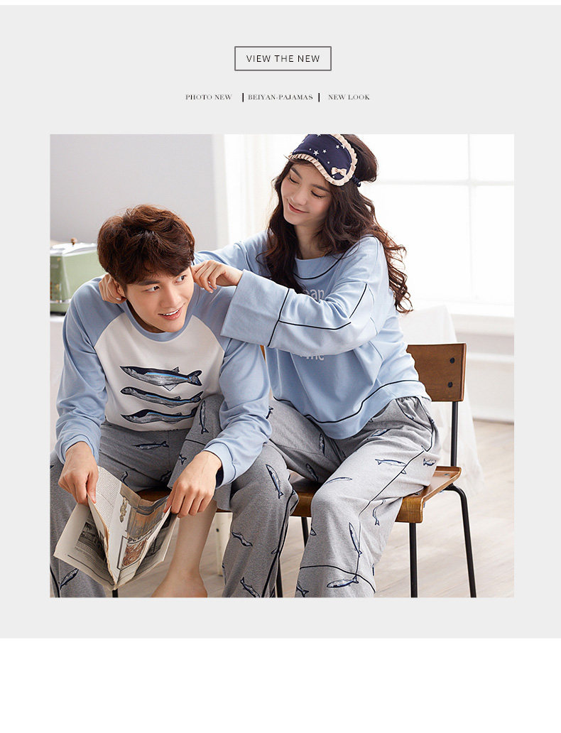 Pyjama mixte en Coton à manches longues - Ref 3005230 Image 9