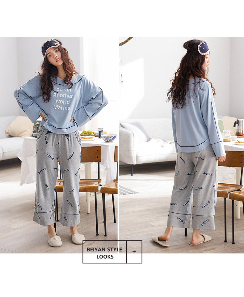 Pyjama mixte en Coton à manches longues - Ref 3005230 Image 21