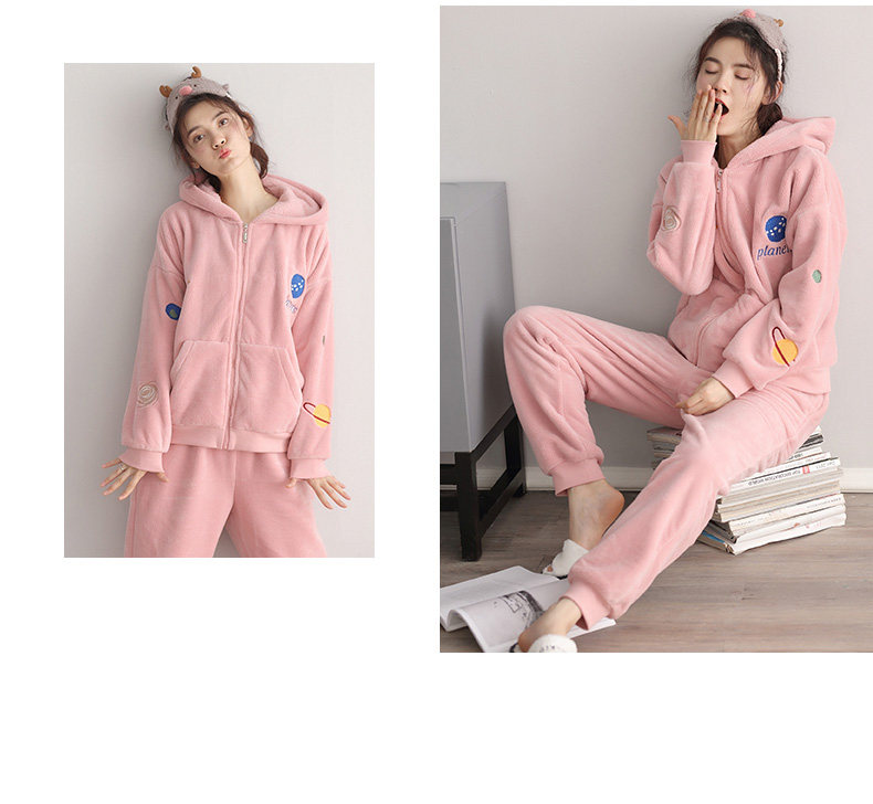 Pyjama mixte en Polyester Polyester  à manches longues - Ref 3005166 Image 12