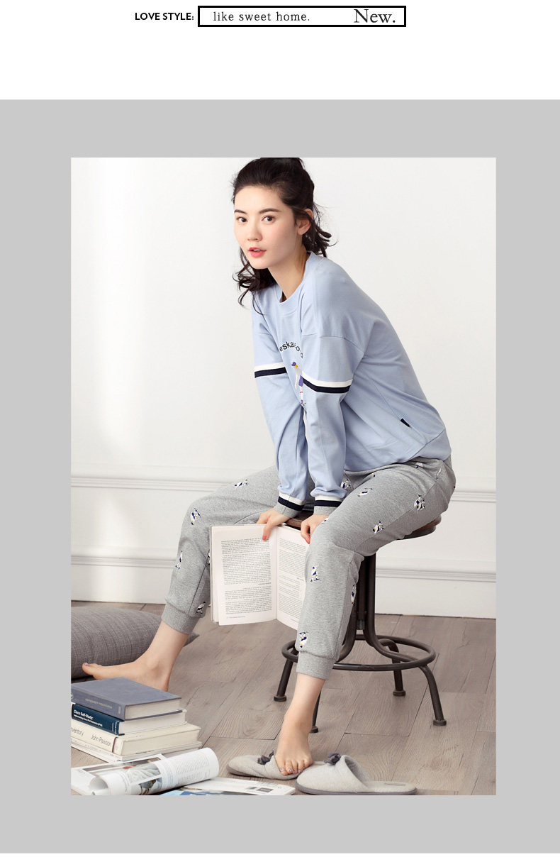 Pyjama mixte en Coton à manches longues - Ref 3005215 Image 12