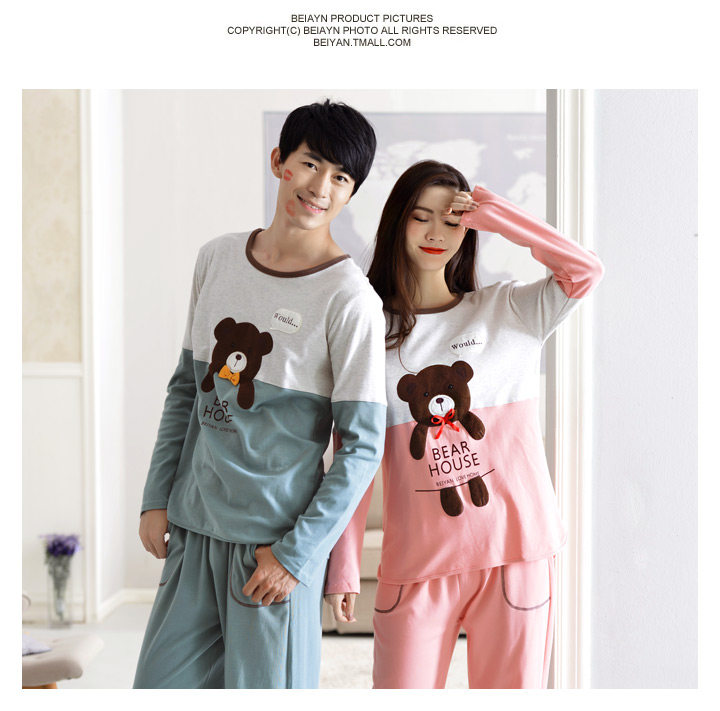 Pyjama mixte en Coton à manches longues - Ref 3005242 Image 7