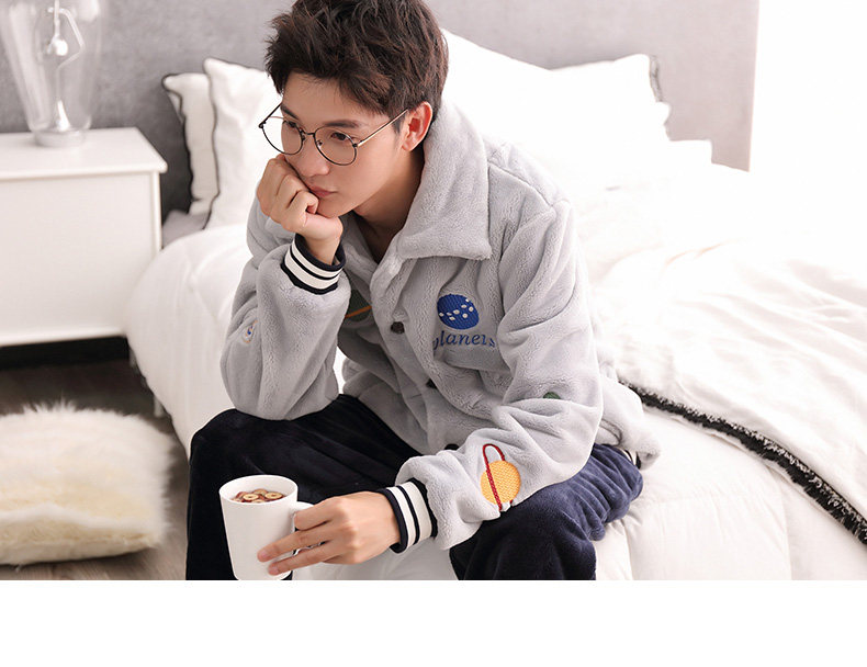 Pyjama mixte en Polyester Polyester  à manches longues - Ref 3005252 Image 16