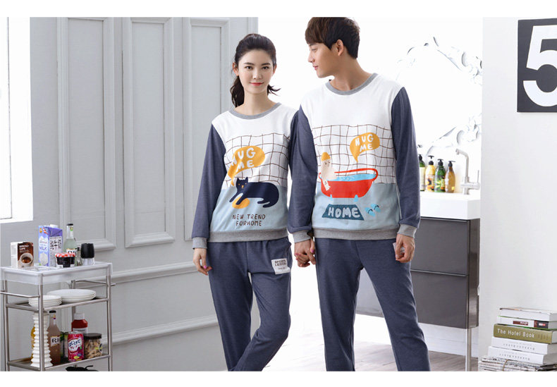 Pyjama mixte en Coton à manches longues - Ref 3005122 Image 19