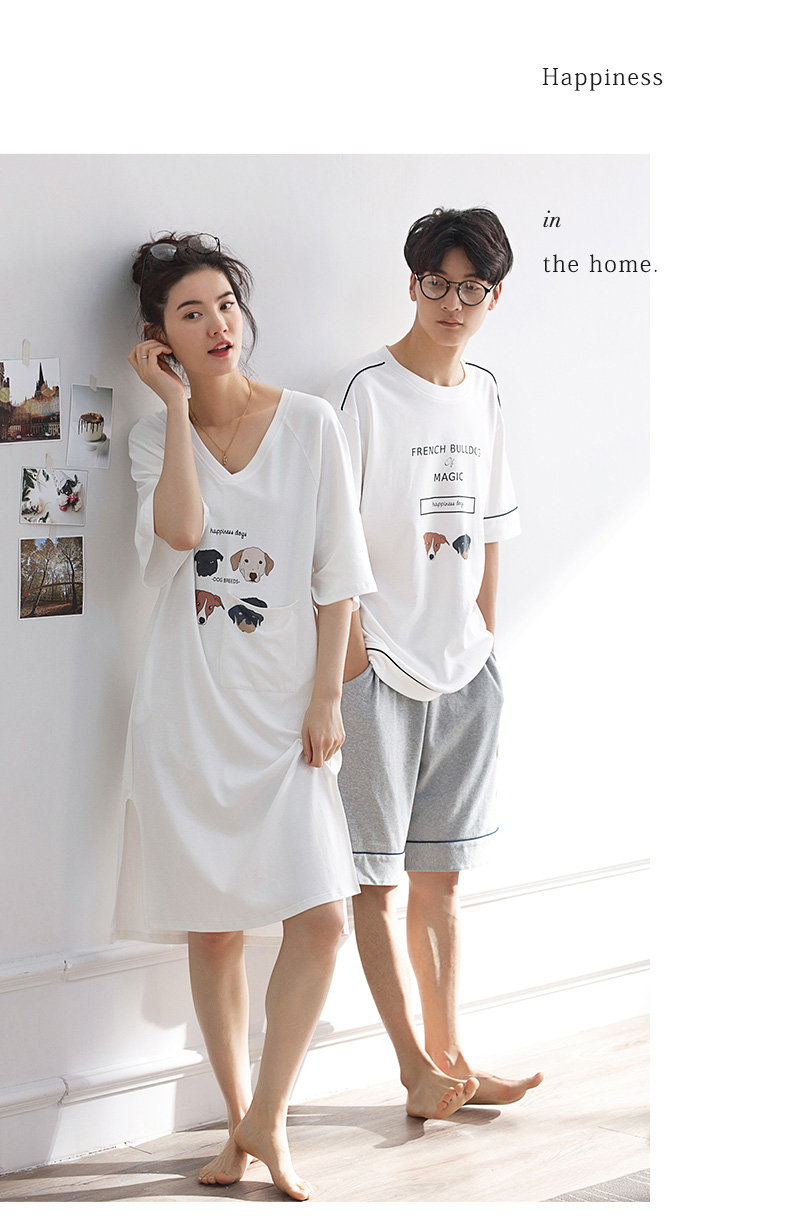 Pyjama mixte en Coton à manche courte - Ref 3005236 Image 13