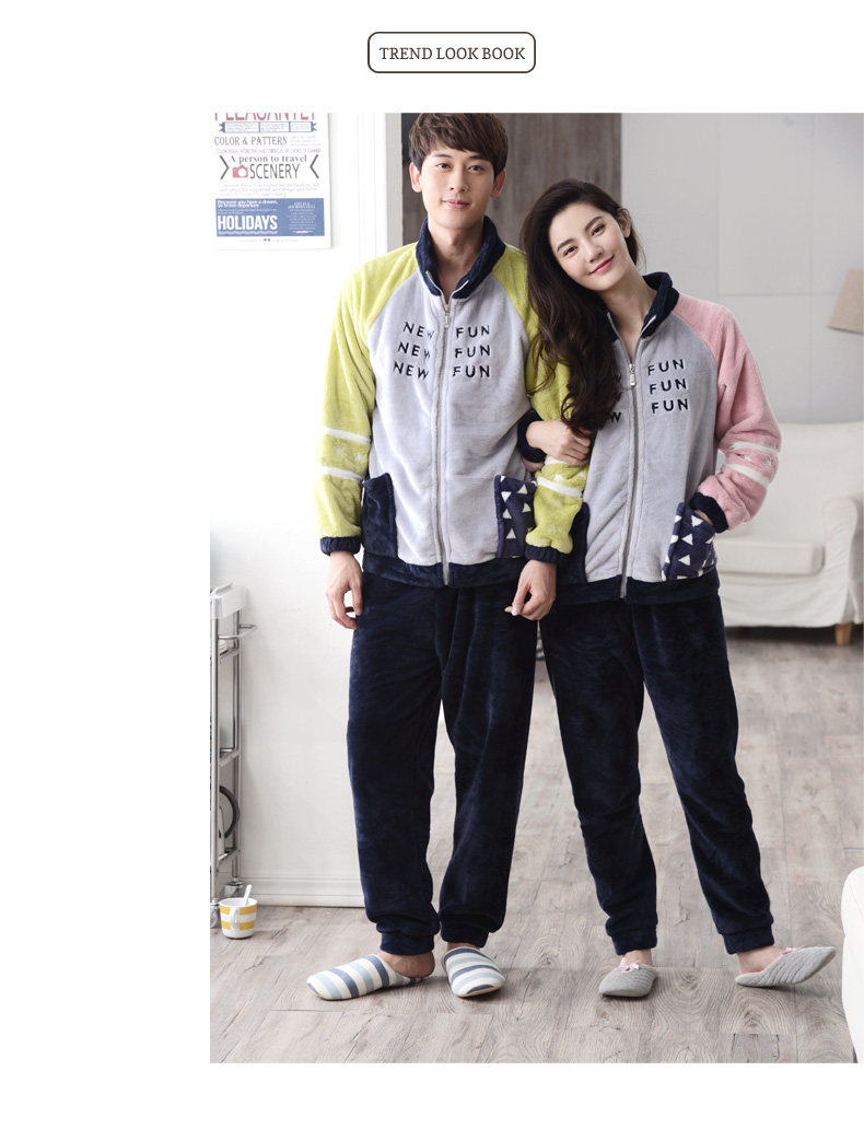 Pyjama mixte en Polyester Polyester  à manches longues - Ref 3005203 Image 9