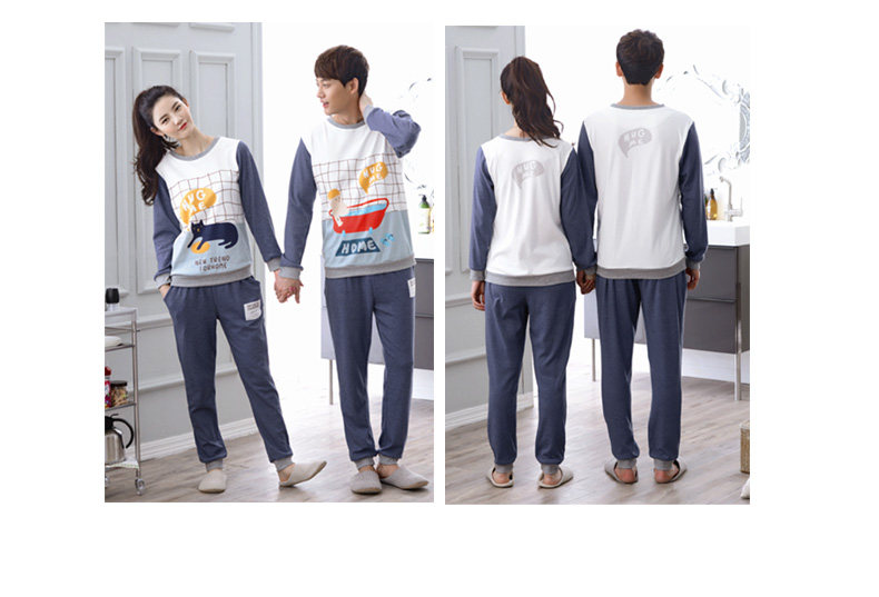 Pyjama mixte en Coton à manches longues - Ref 3005122 Image 18