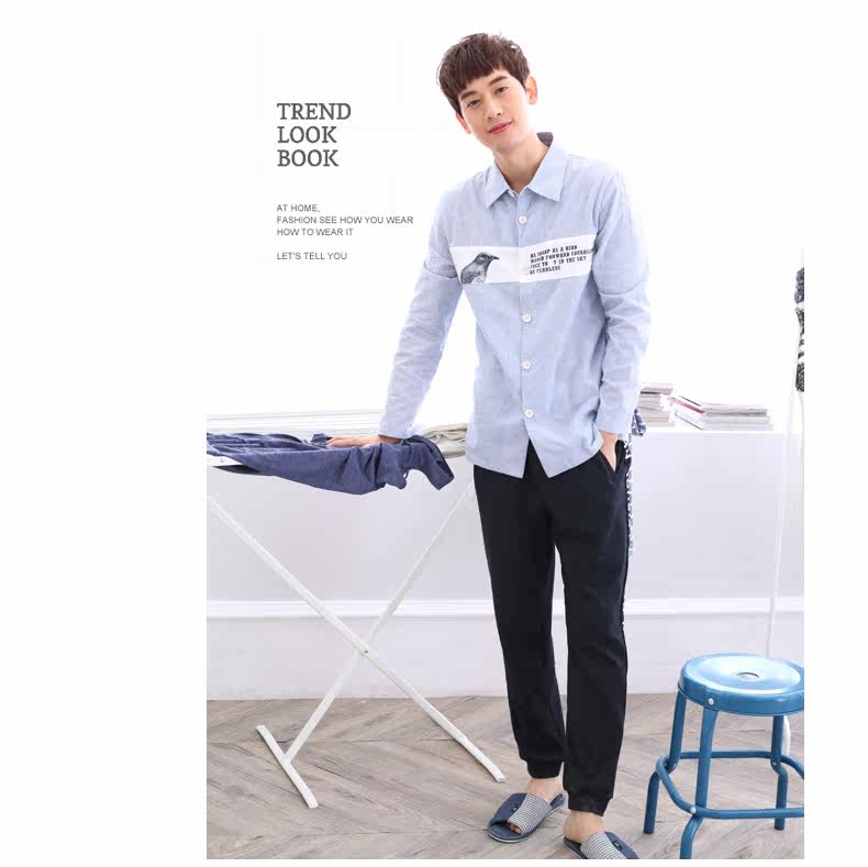 Pyjama mixte en Coton à manches longues - Ref 3005075 Image 10