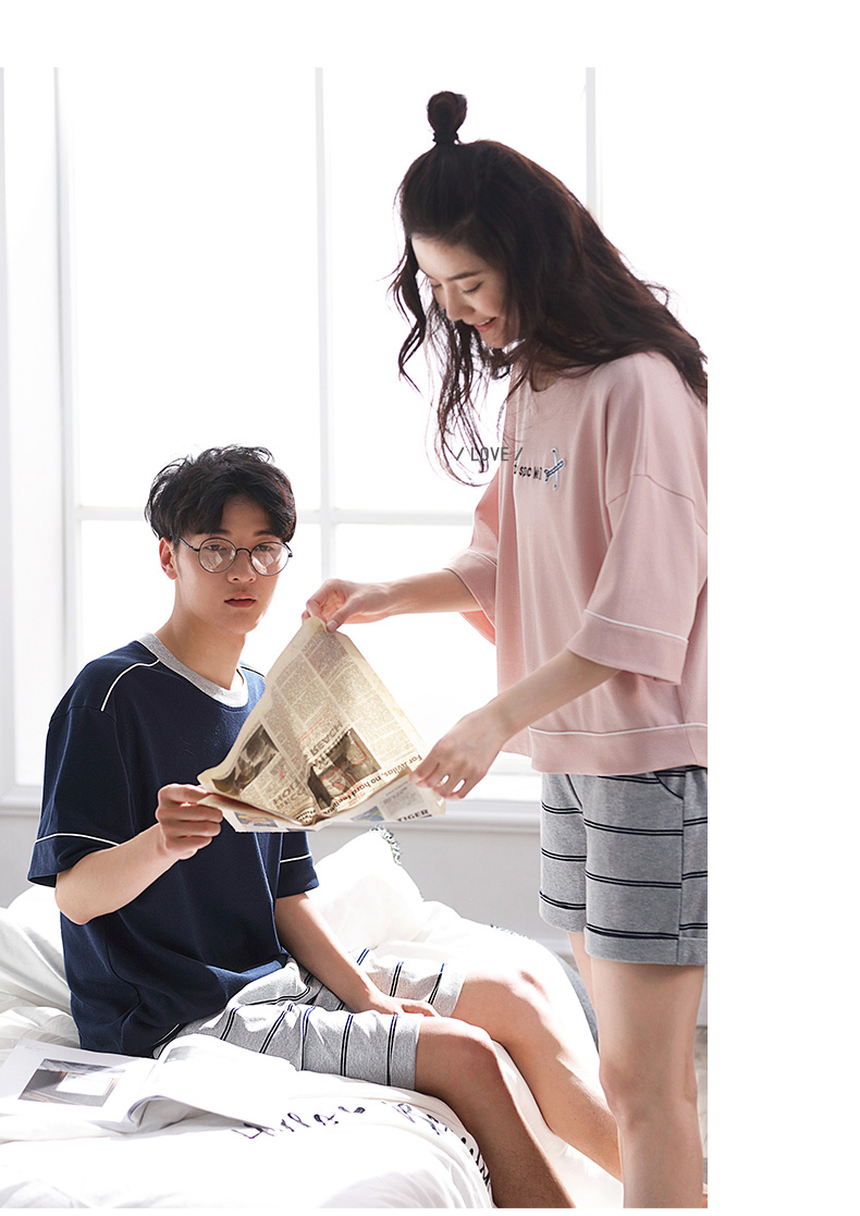 Pyjama mixte en Coton à manche courte - Ref 3005173 Image 17