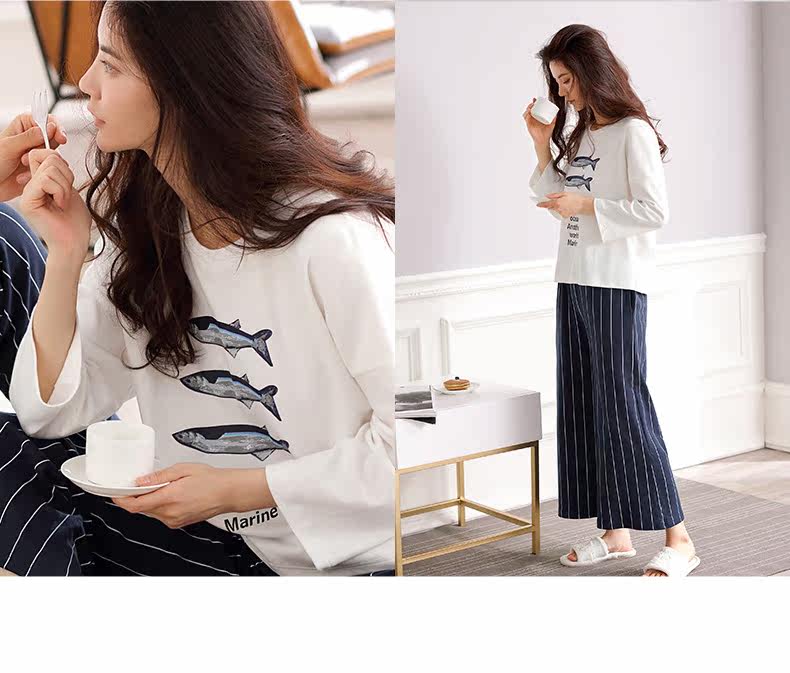 Pyjama mixte en Coton à manches longues - Ref 3005230 Image 32