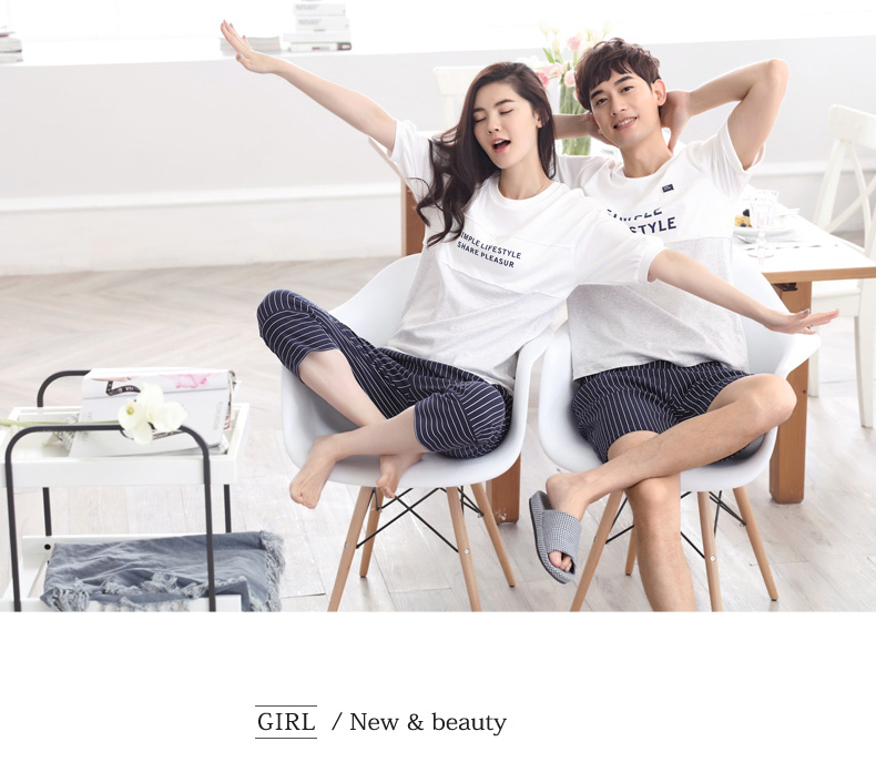 Pyjama mixte en Coton à manche courte - Ref 3005193 Image 41